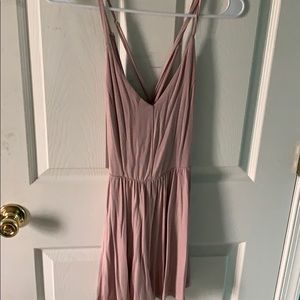 Mauve pink romper